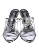 Prada PVC Graphic Print Slides