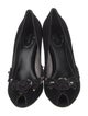 Prada Suede Sequin Embellishments Pumps