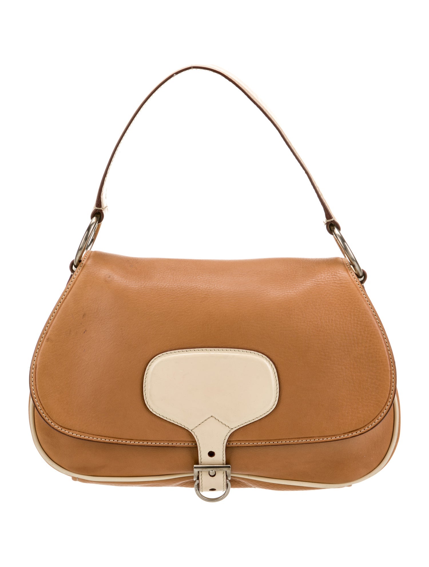 Prada Vitello Daino Leather Shoulder Bag