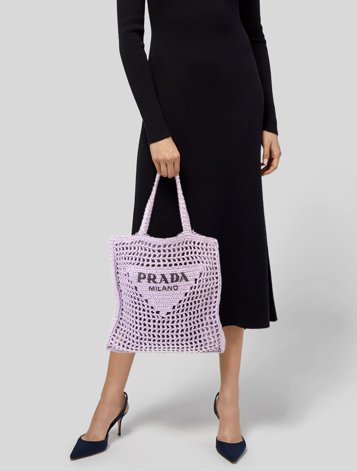 Prada Raffia Tote