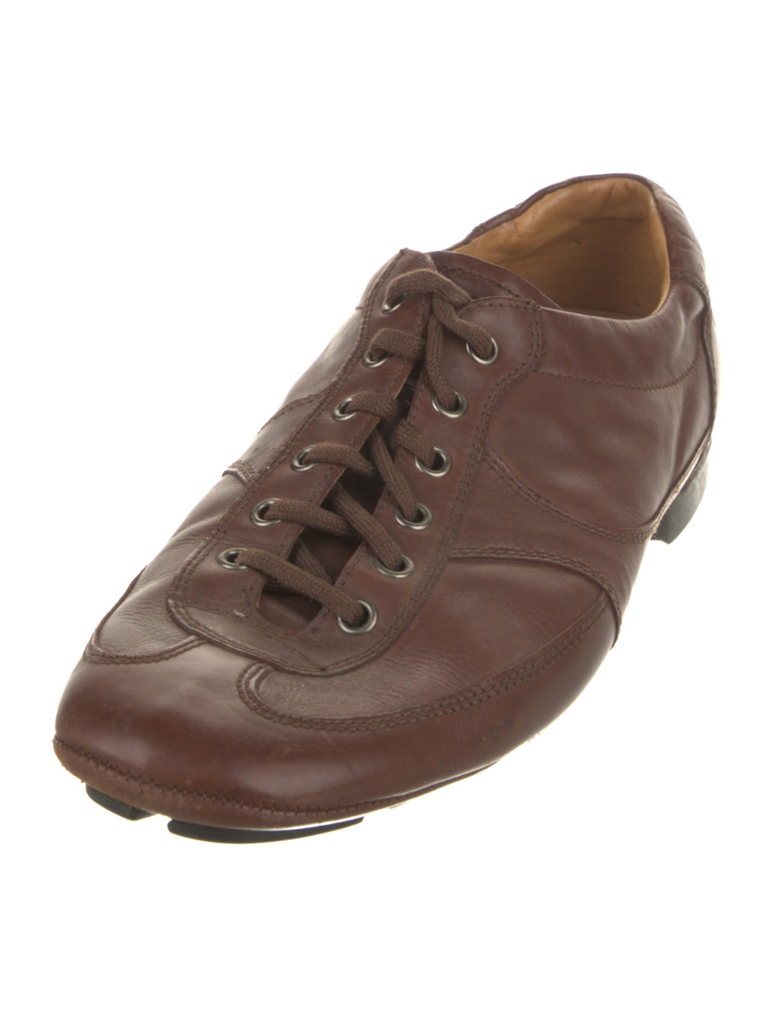 Prada Leather Oxfords