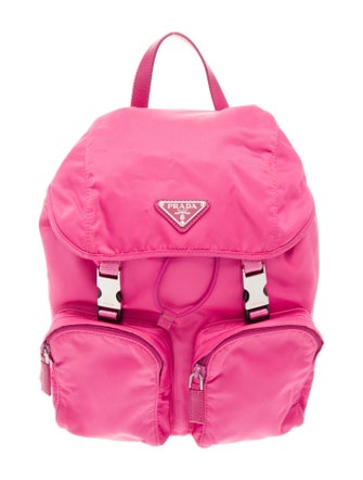 Prada Saffiano Leather Backpack Knapsack