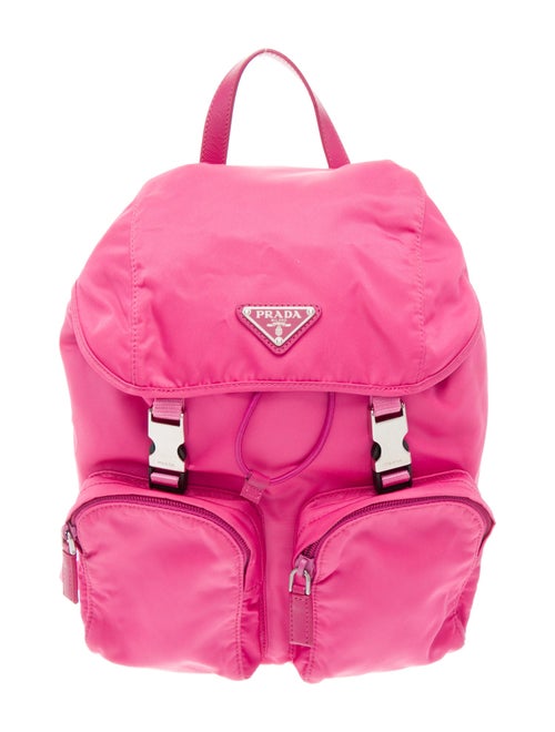 Prada Saffiano Leather Backpack Knapsack