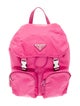 Prada Saffiano Leather Backpack Knapsack