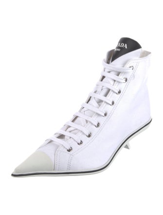 Prada Canvas Pumps