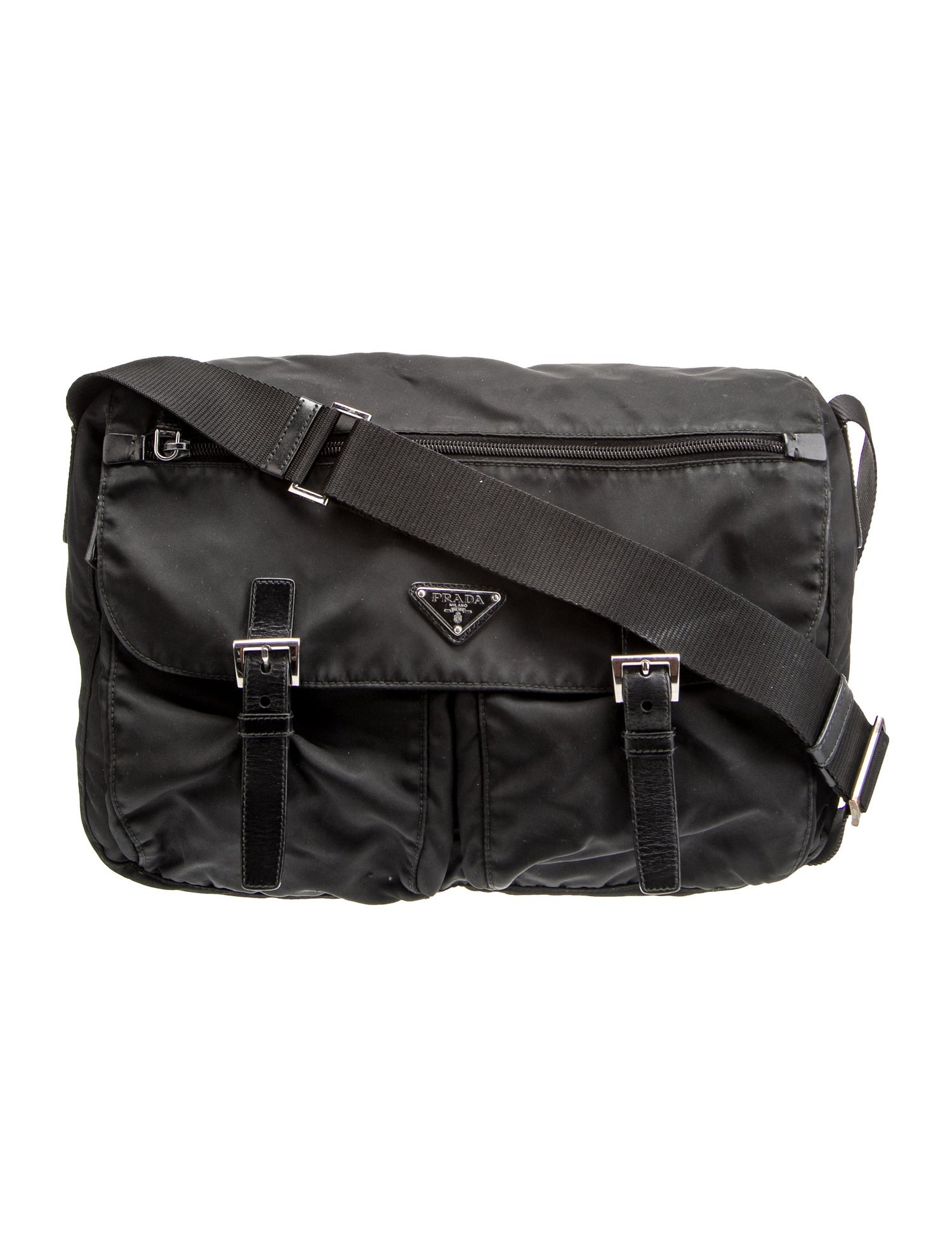 Prada Tessuto Nylon Messenger Bag