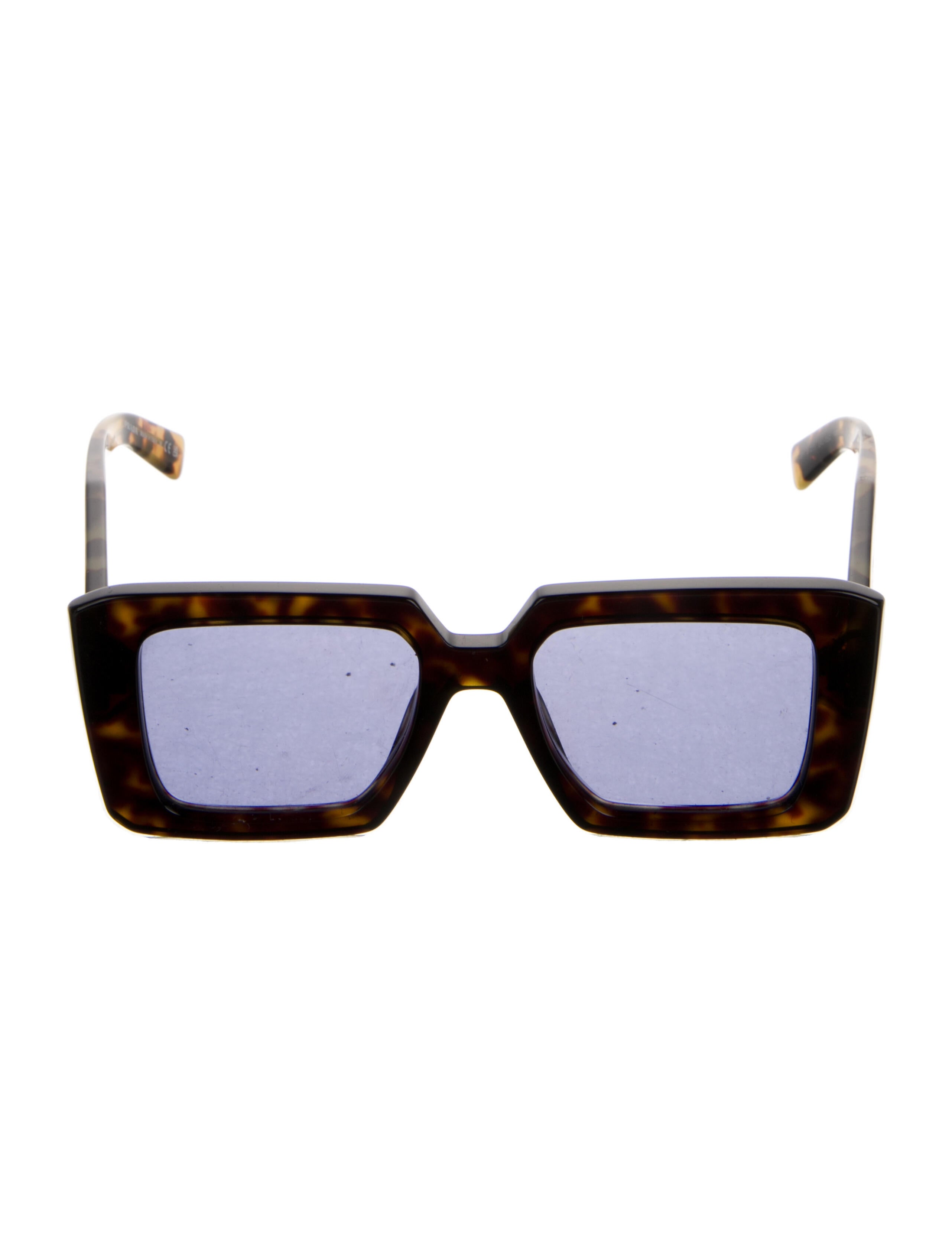 Prada Square Tinted Sunglasses