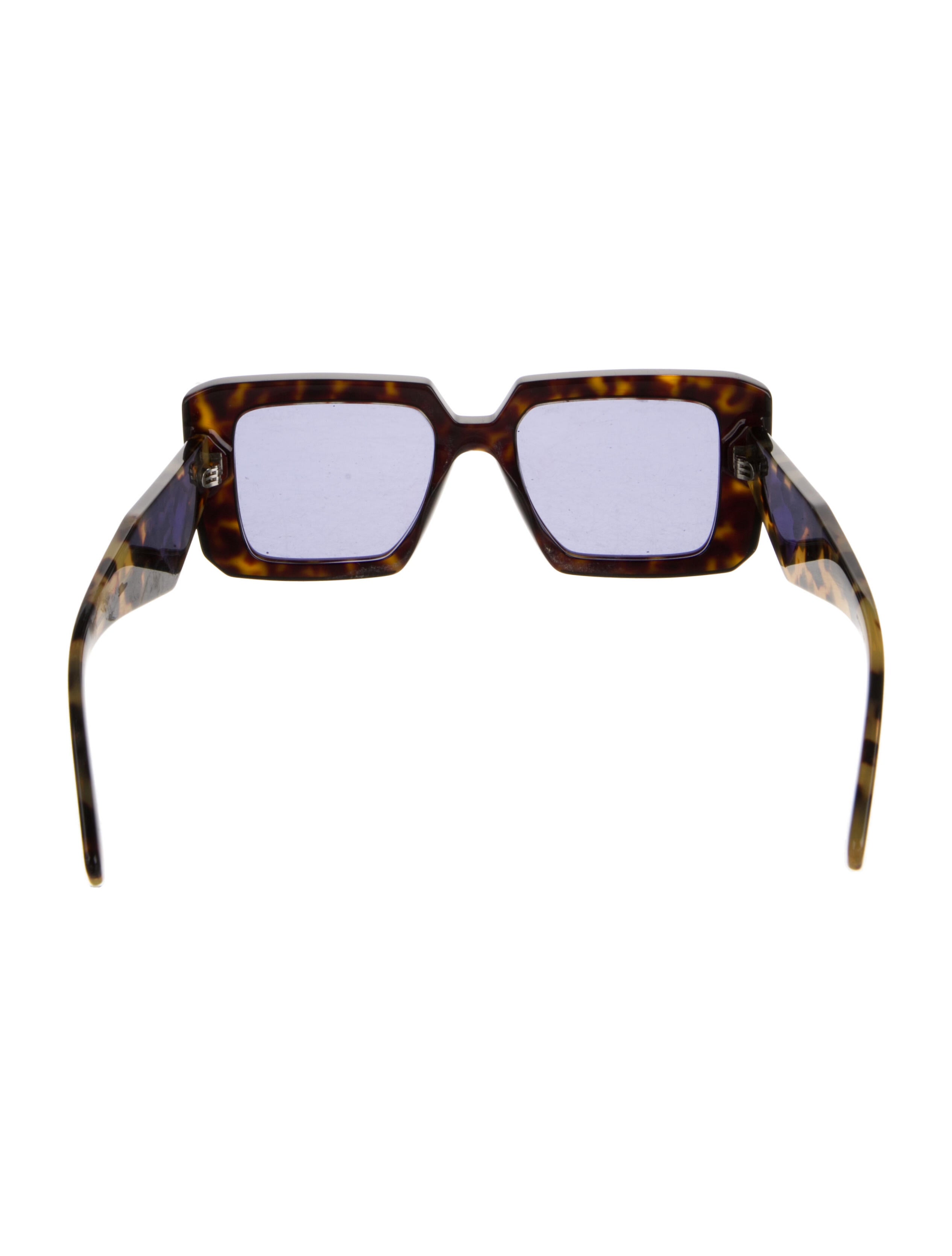 Prada Square Tinted Sunglasses