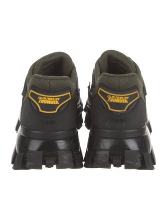 Prada Mesh Printed Chunky Sneakers