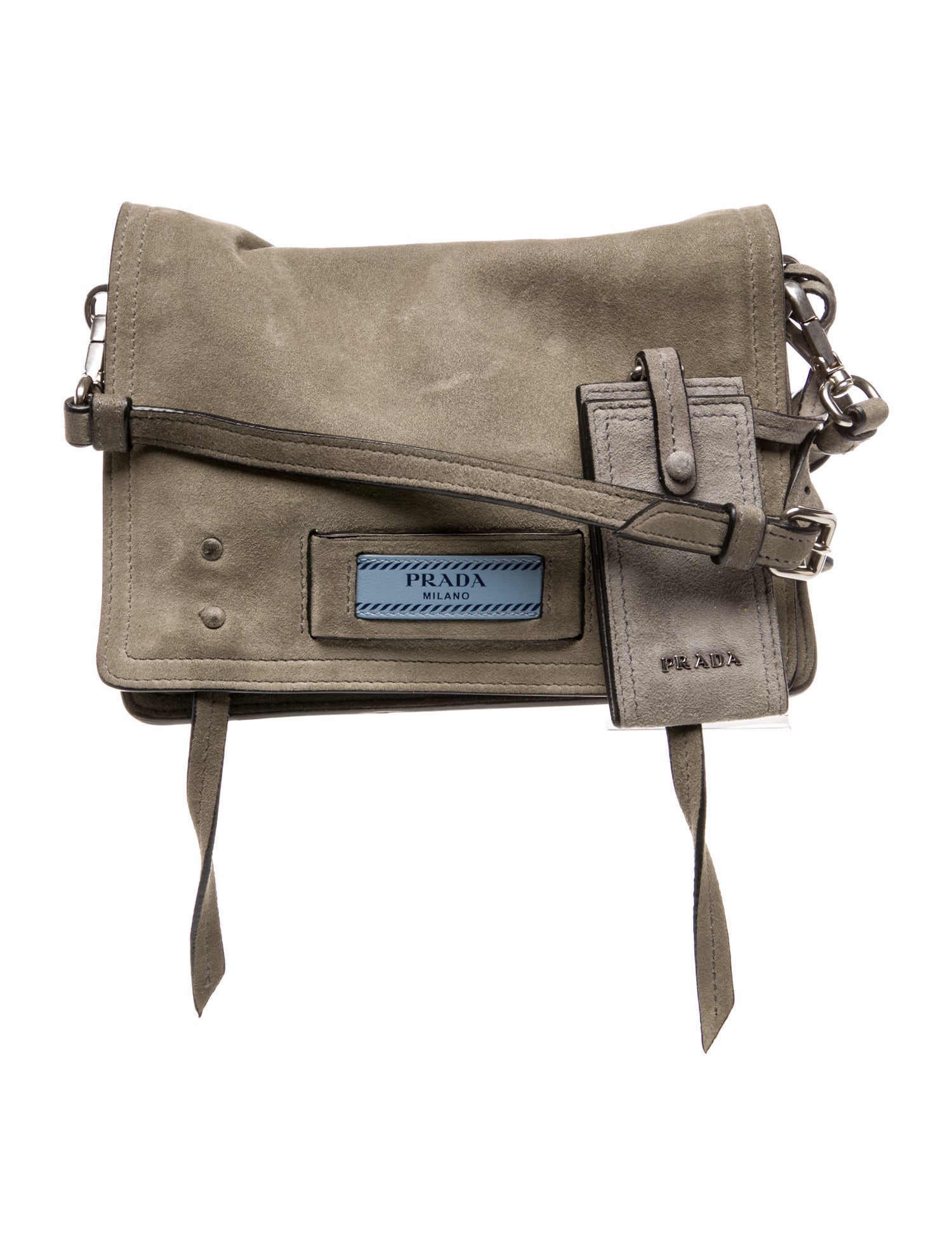 Prada Suede Etiquette Small