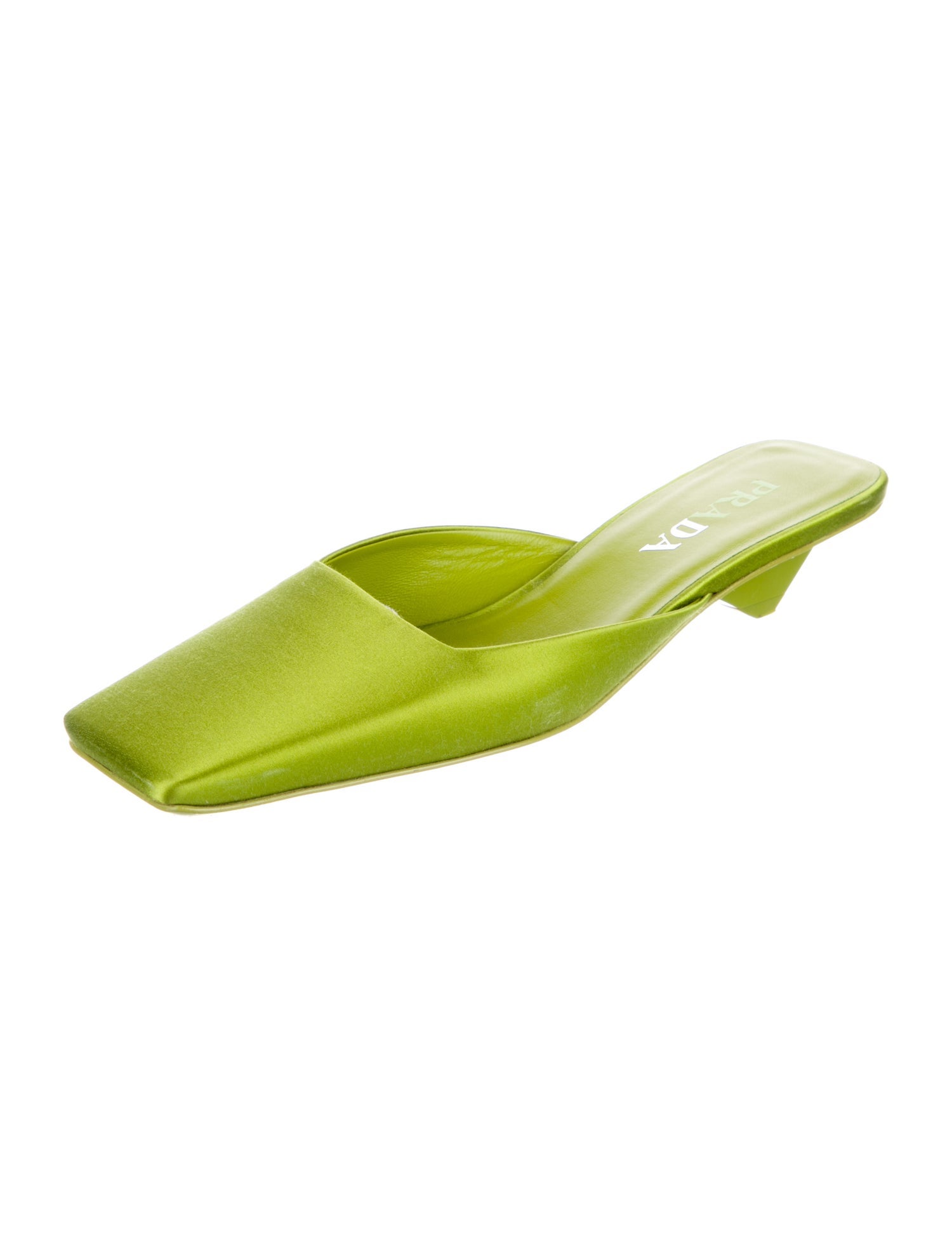 Prada Satin Mules