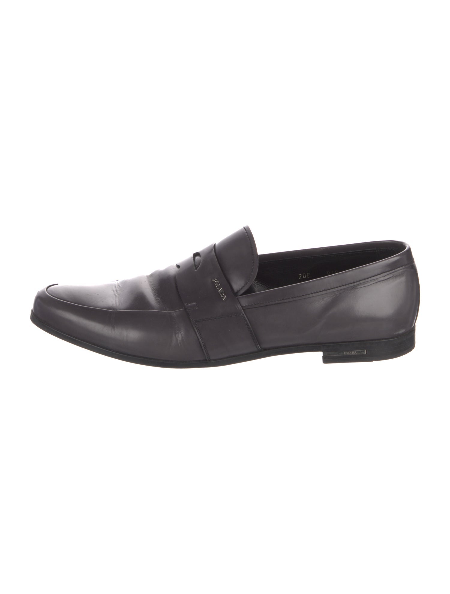Prada Leather Dress Loafers