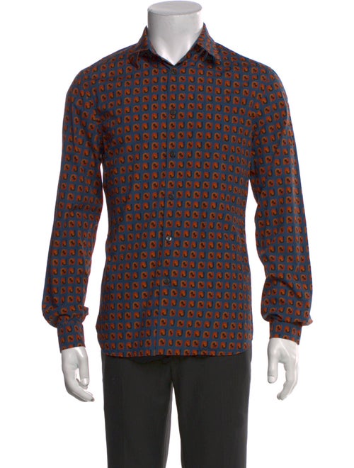 Prada 2018 Printed Dress Shirt