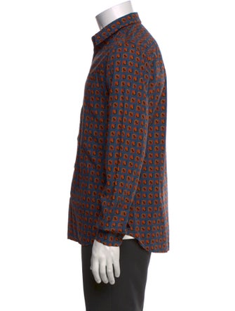 Prada 2018 Printed Dress Shirt