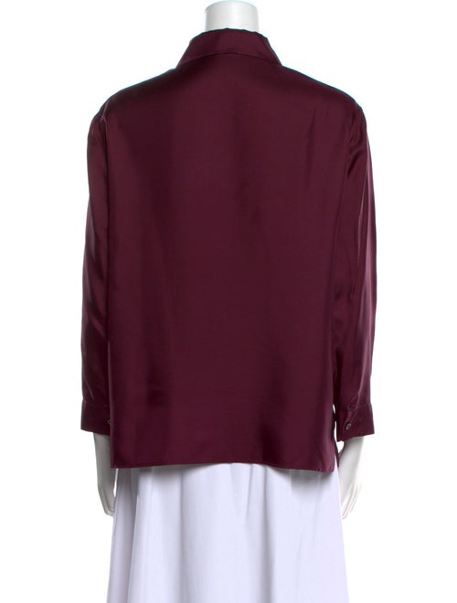 Prada 2015 Silk Button-Up Top