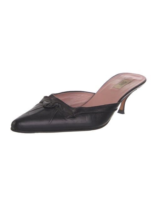 Prada Leather Mules