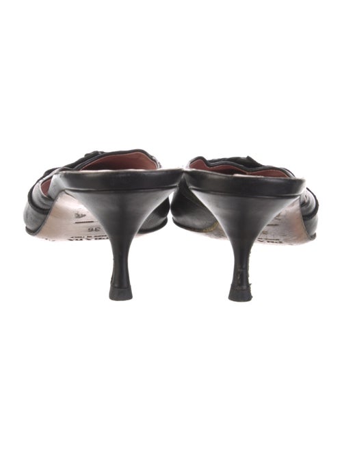 Prada Leather Mules
