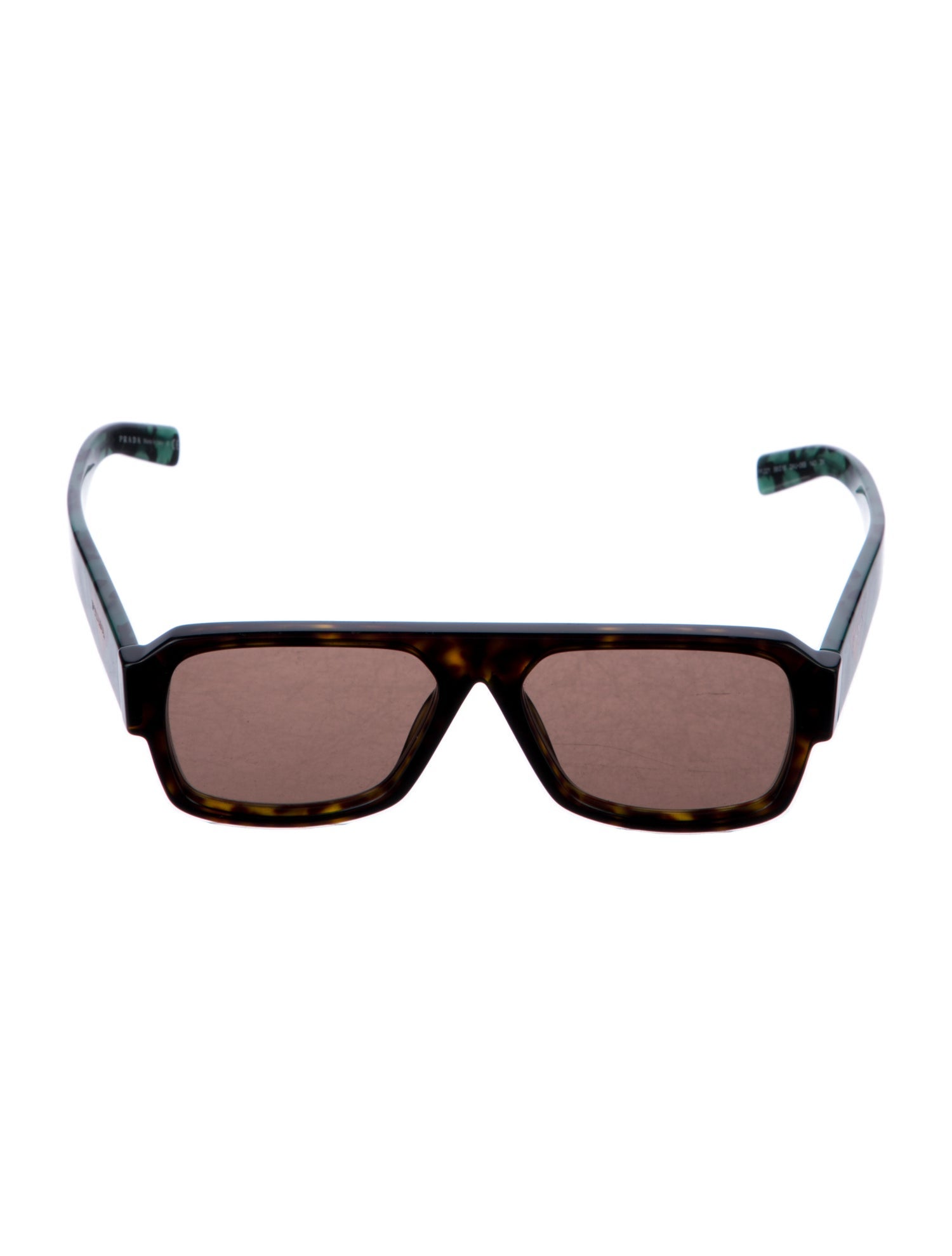 Prada Square Tinted Sunglasses