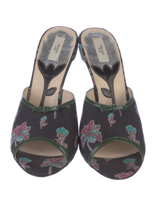 Prada Fairy Printed Slides