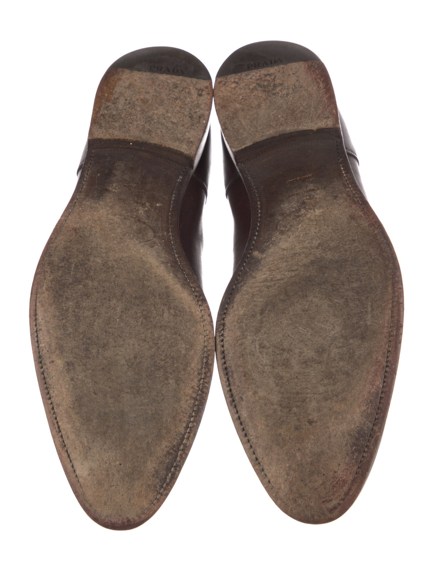 Prada Leather Chelsea Boots