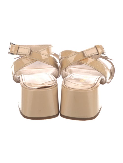 Prada Patent Leather Sandals