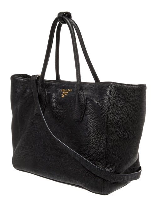 Prada Vitello Daino Leather Vitello Daino Tote