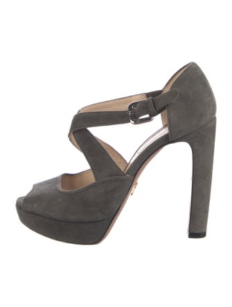 Prada Suede Pumps