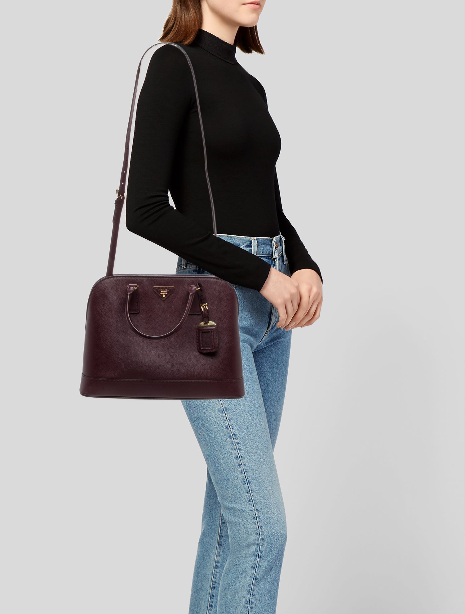 Prada Saffiano Leather Promenade