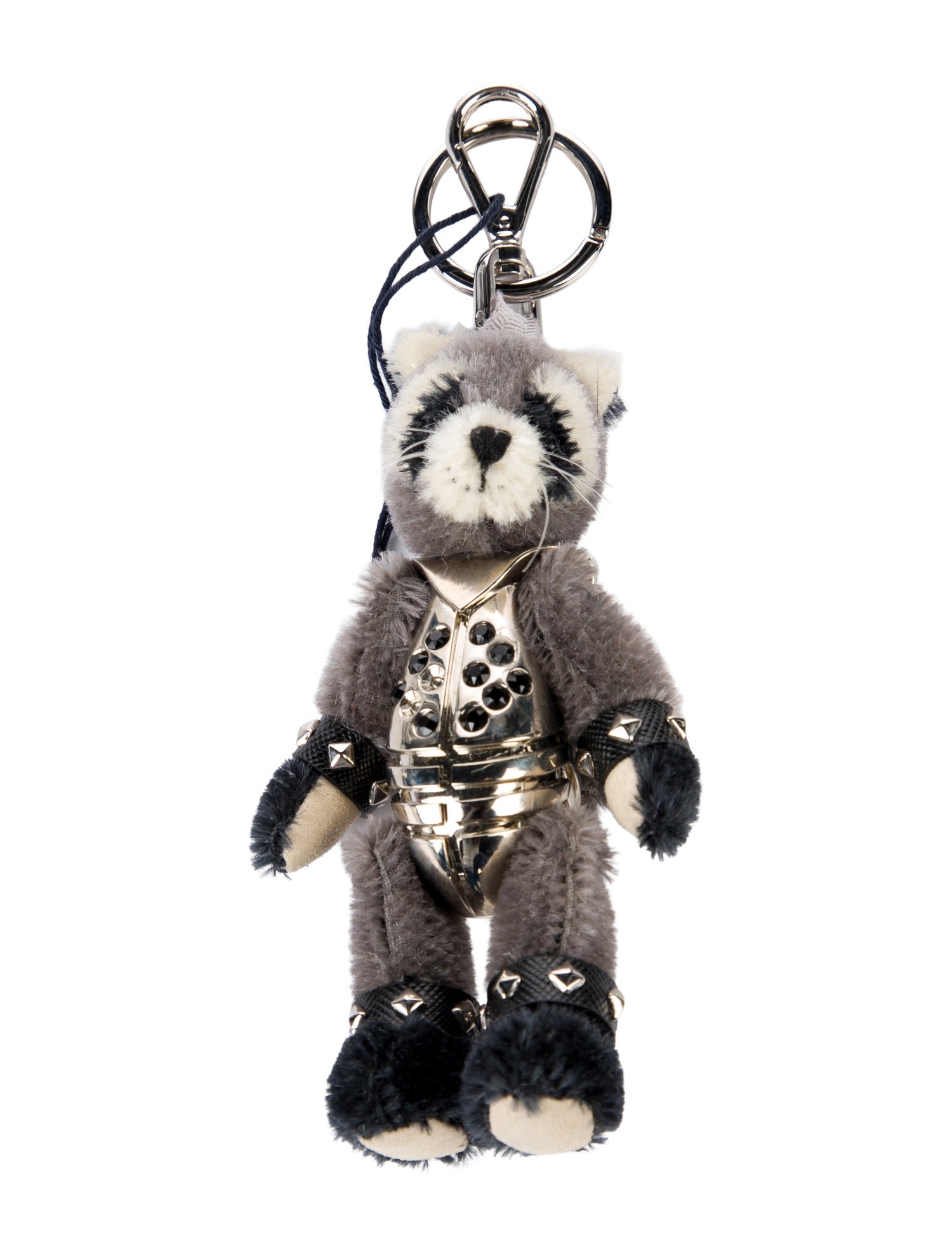 Prada Teddy Bear Keychain