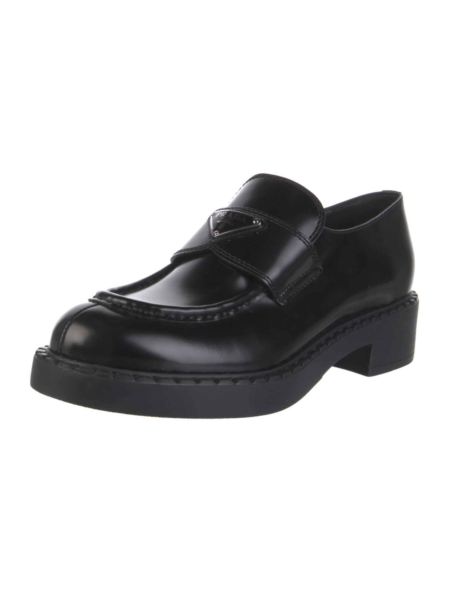 Prada Leather Loafers