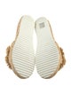Prada Raffia Braided Accents Slides