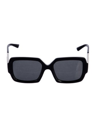Prada Square Mirrored Sunglasses
