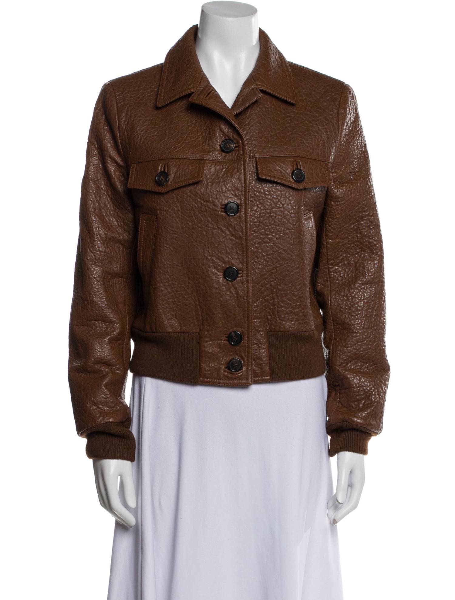 Prada 2023 Leather Jacket