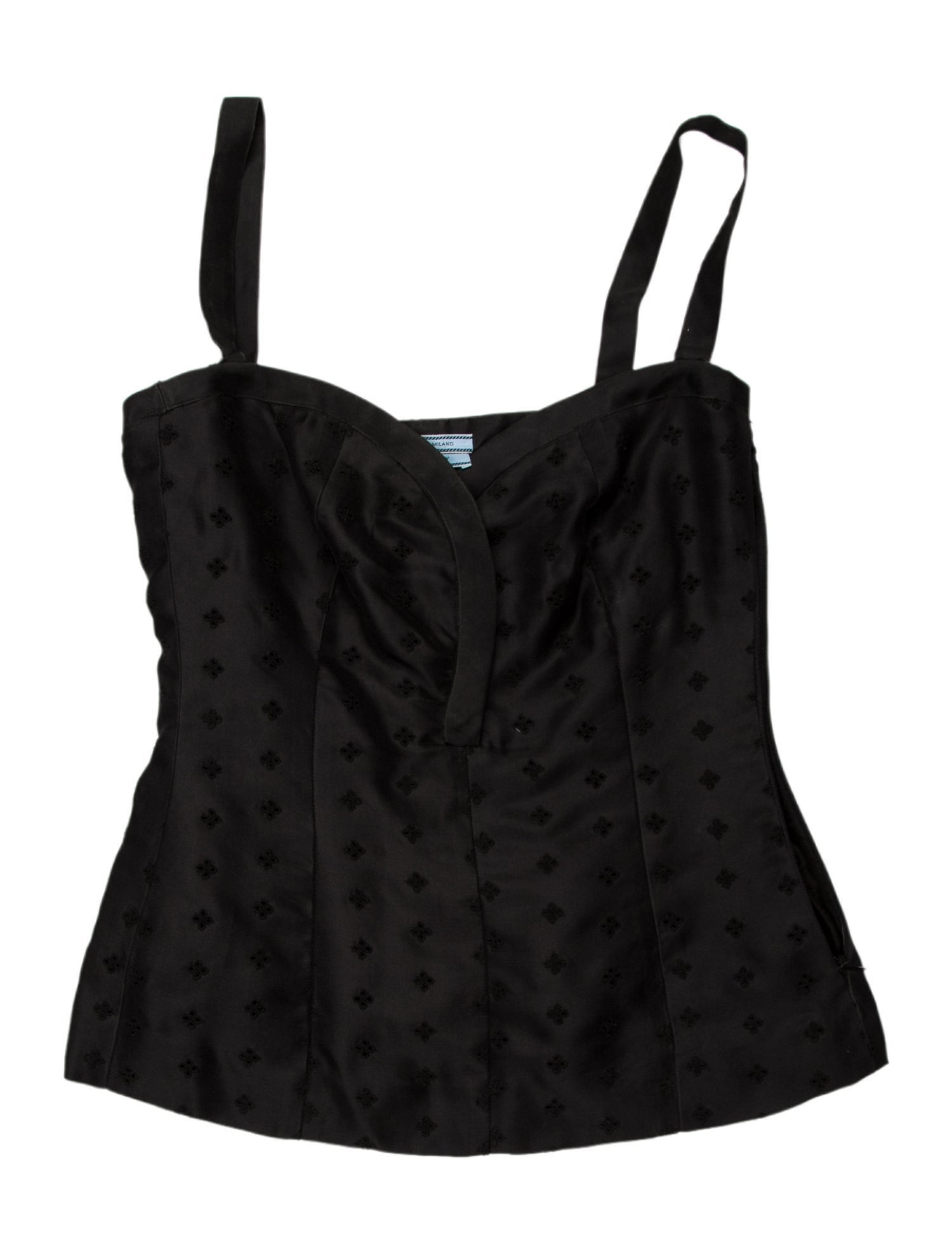 Prada Vintage Late 1980's - Early 1990's Crop Top