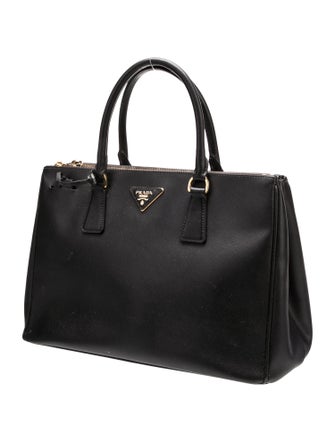Prada Saffiano Leather Galleria Double Zip Large