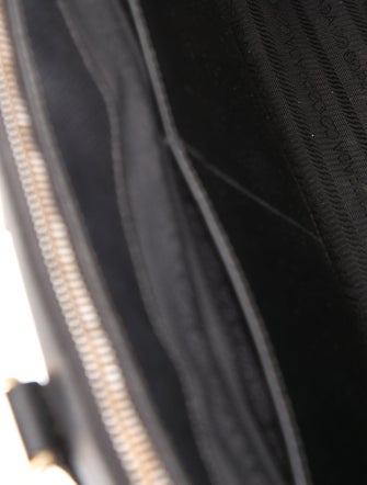 Prada Saffiano Leather Galleria Double Zip Large