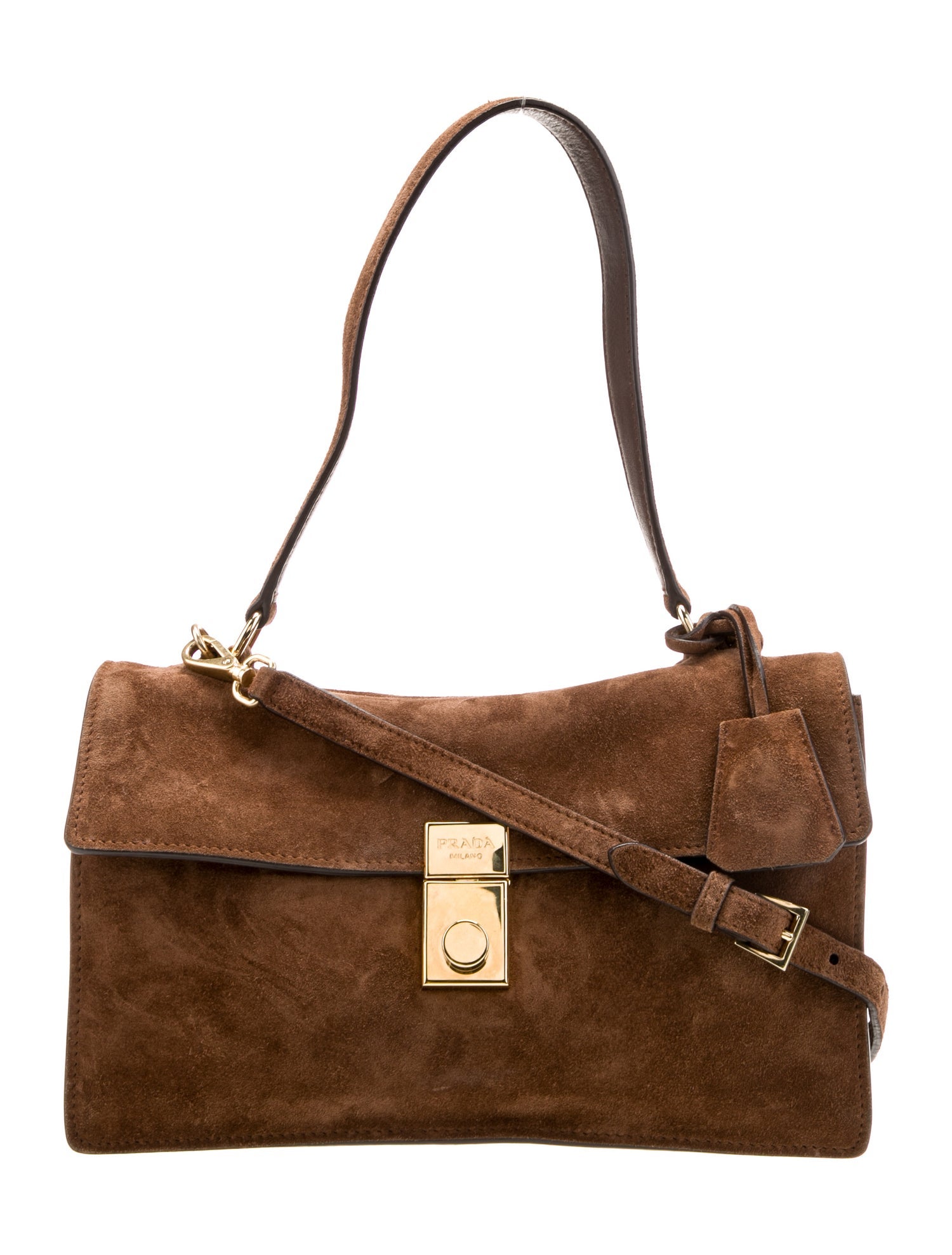 Prada Enameled Metal Triangle Soft Sound 2025