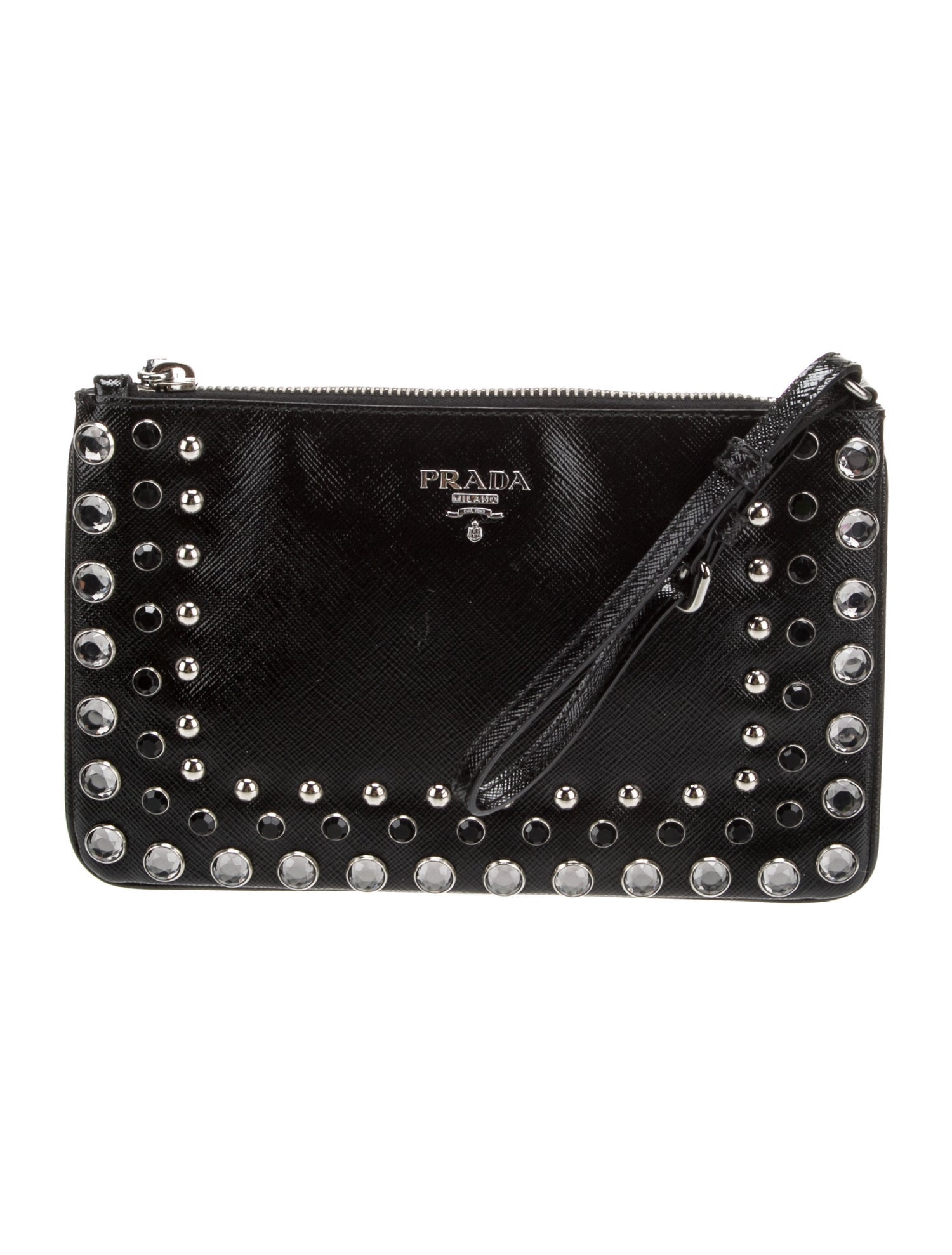Prada Saffiano Leather Clutch