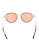 Prada Round Mirrored Sunglasses