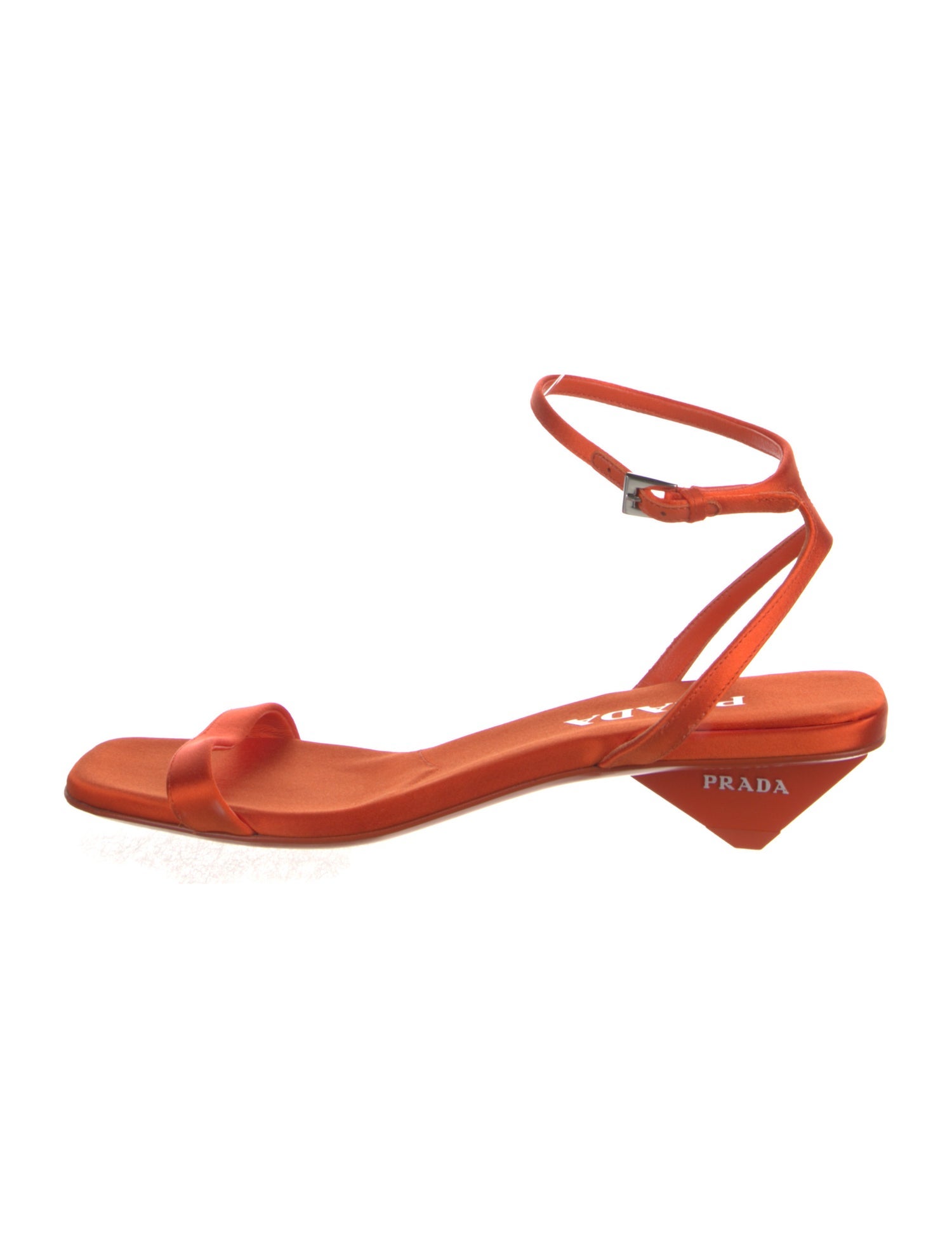 Prada Satin Sandals