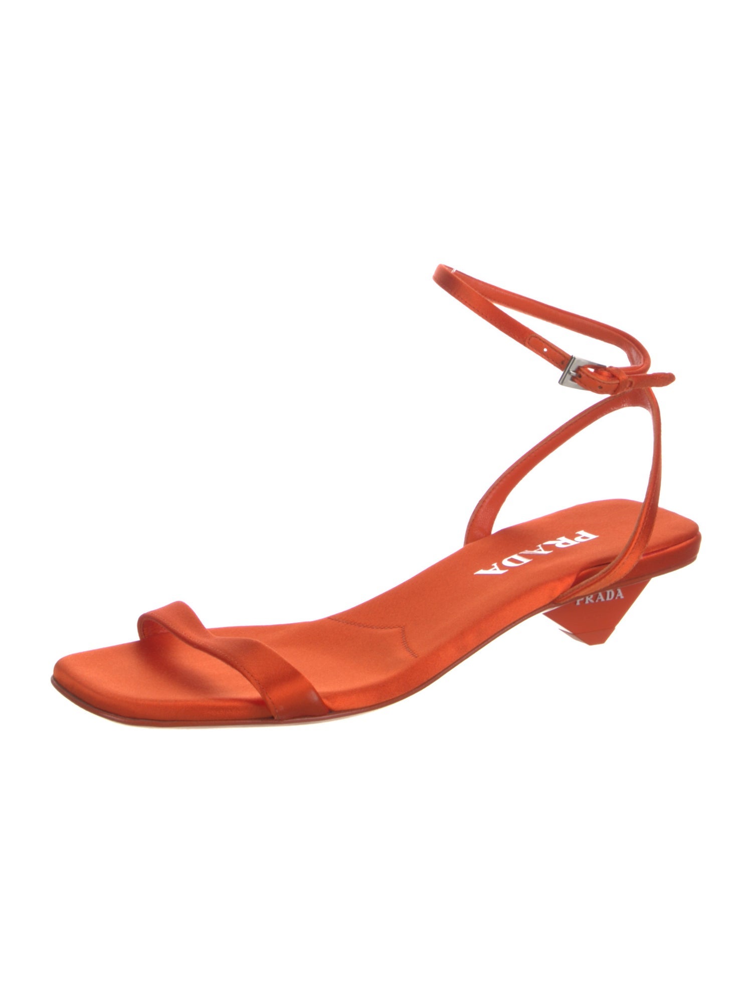 Prada Satin Sandals