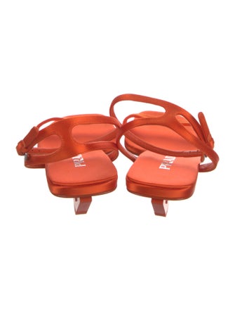 Prada Satin Sandals