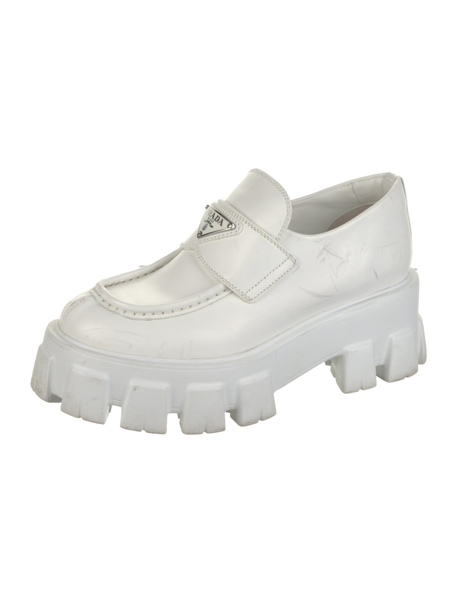 Prada Leather Loafers