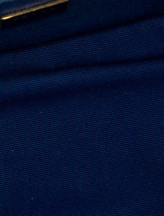 Prada Enameled Metal Triangle Top Handle Bag Small