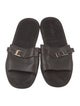 Prada Leather Slides