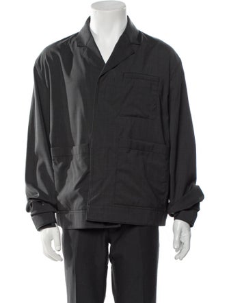 Prada 2021 Virgin Wool Bomber Jacket