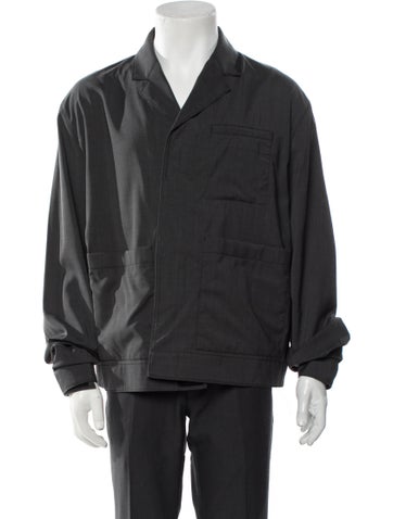 Prada Outerwear 2021 Virgin Wool Bomber Jacket Us42, It52 | XL