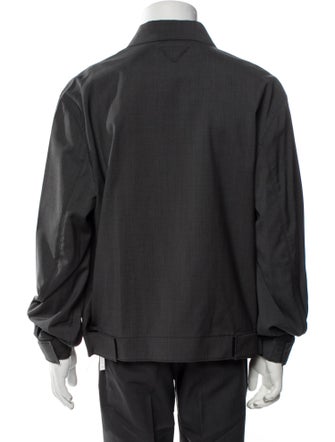 Prada 2021 Virgin Wool Bomber Jacket
