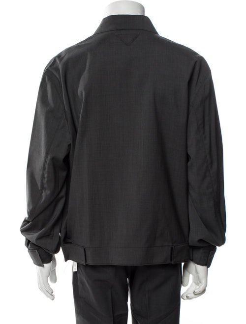 Prada 2021 Virgin Wool Bomber Jacket