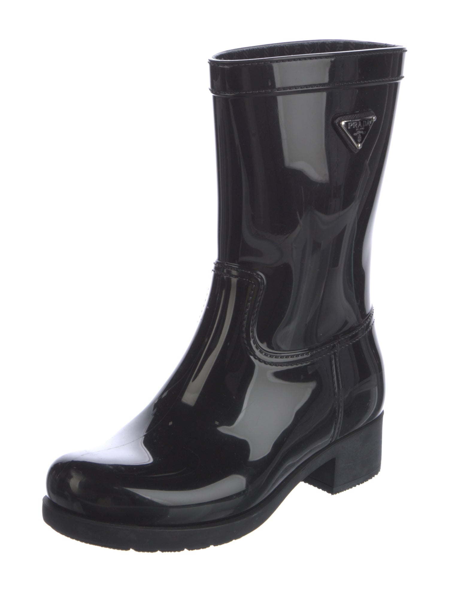 Prada Rubber Rain Boots